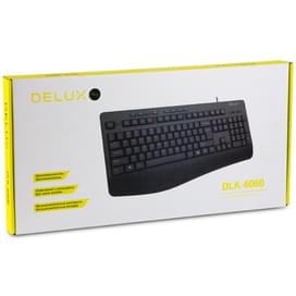 Клавиатура проводная USB Delux DLK-6060UB фото