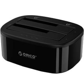 Док-станция для жесткого диска ORICO USB 3.0 для 2,5 и 3,5 HDD/SSD (6228US3-C-EU-BK-BP) фото