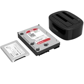 Док-станция для жесткого диска ORICO USB 3.0 для 2,5 и 3,5 HDD/SSD (6228US3-C-EU-BK-BP) фото