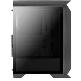 Aerocool Gladiator Duo MidTower кейсі, window, Black ATX (Gladiator Duo-G-BK-v1) фото