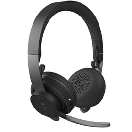 Гарнитура Беспроводная Logitech MSFT Zone Wireless, Black (981-000854) фото