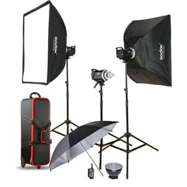 Комплект студийного оборудования Godox MS300-D (3 вспышки MS300) фото