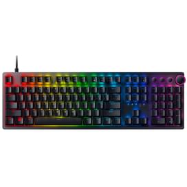 Razer Huntsman V2 - Purple Switch, Black (RZ03-03931300-R3R1) ойын пернетақтасы фото