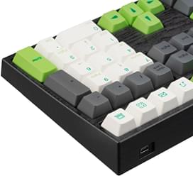 Игровая клавиатура Varmilo VA108M Panda - Cherry MX Blue (VA108MC2W/LLPANDR) фото