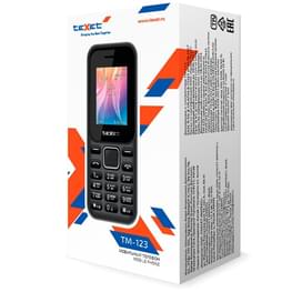 Мобильный телефон Texet TM-122 Black фото