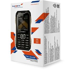 Texet Ұялы телефоны GSM TM-D428 BLX-D-2.4-0-0 Black фото