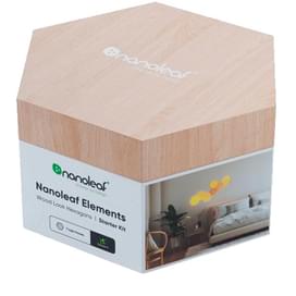 Умная система освещения Nanoleaf Wood Look Hexagons Starter Kit - 7 панелей (NL52-K-7002HB-7PK) фото