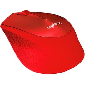Мышка беспроводная USB Logitech M330 Silent, Red (910-004911) фото