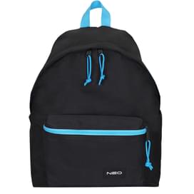 NEO Күнделікті қолданатын рюкзагі NEB-063, Black\Blue (NEB-063BL) фото
