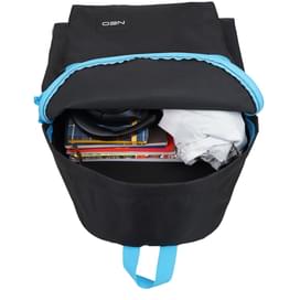 NEO Күнделікті қолданатын рюкзагі NEB-063, Black\Blue (NEB-063BL) фото
