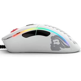 Glorious Model D Minus Ойын тінтуірі, Matte White (GLO-MS-DM-MW) фото