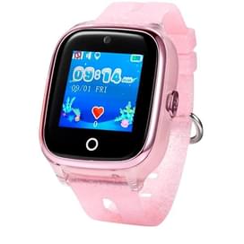 Детские смарт-часы с GPS трекером Wonlex Sirius KT01 розовый фото