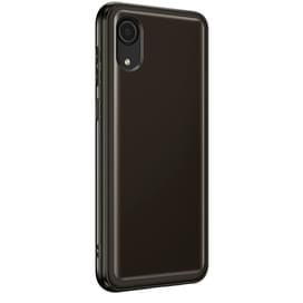 Чехол для Samsung Galaxy A03 Core Soft Clear Cover, Black (EF-QA032TBEGRU) фото