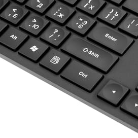 Клавиатура + Мышка беспроводные USB 2E MK420, Black (2E-MK420WB) фото