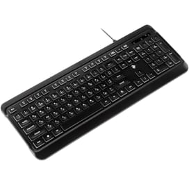 Клавиатура проводная USB 2E KS120, Black (2E-KS120UB) фото