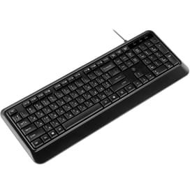 Клавиатура проводная USB 2E KS130, Black (2E-KS130UB) фото