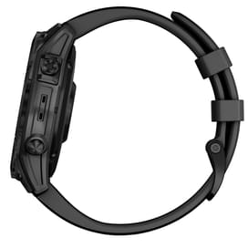 Смарт-часы Garmin Fenix 7 Sapphire Solar, Black DLC Titanium with Black Band (010-02540-35) фото