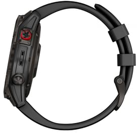 Смарт-часы Garmin EPIX gen 2, Sapphire, Black/Gray DLC Titanium with Silicone band (010-02582-11) фото
