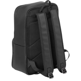 15,6" Sumdex CKN-180 Ноутбукқа арналған рюкзагі, жасанды былғары, қара фото