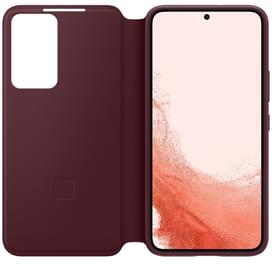 Чехол для Samsung Galaxy S22 Smart Clear View Cover, Burgundy (EF-ZS901CEEGRU) фото