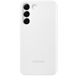 Чехол для Samsung Galaxy S22 Smart Clear View Cover, White (EF-ZS901CWEGRU) фото