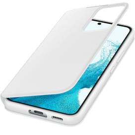 Чехол для Samsung Galaxy S22 Smart Clear View Cover, White (EF-ZS901CWEGRU) фото