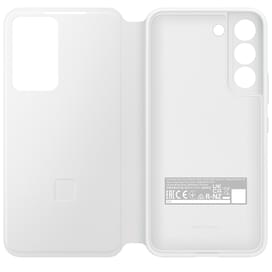 Чехол для Samsung Galaxy S22 Smart Clear View Cover, White (EF-ZS901CWEGRU) фото