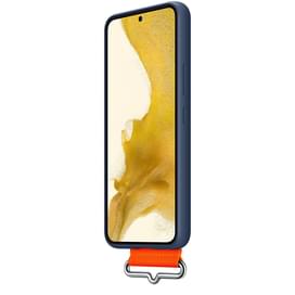 Чехол для Samsung Galaxy S22 Silicone with Strap Cover, Navy (EF-GS901TNEGRU) фото