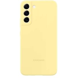 Чехол для Samsung Galaxy S22+ Silicone Cover, Butter Yellow (EF-PS906TYEGRU) фото