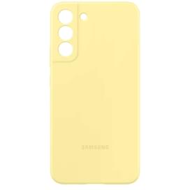 Чехол для Samsung Galaxy S22+ Silicone Cover, Butter Yellow (EF-PS906TYEGRU) фото