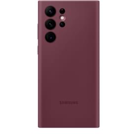 Чехол для Samsung Galaxy S22 Ultra Silicone Cover, Burgundy (EF-PS908TEEGRU) фото