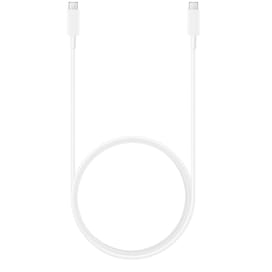 Кабель Type-C - Type-C, Samsung, 5A, 1,8м, Белый (EP-DX510JWRGRU) фото
