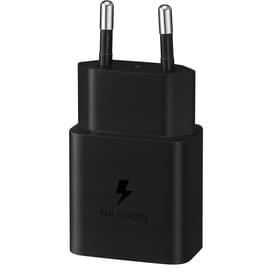 Адаптер питания Samsung, 1*Type-C 15Вт, Black (EP-T1510NBEGRU) фото