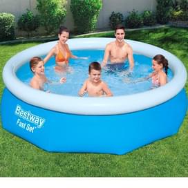Надувной бассейн BESTWAY, 305 x 76 см, 3800 л, с фильтр-насосом(57270 BESTWAY) фото