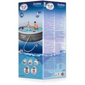 Үрлемелі бассейн BESTWAY 396 х 84 см, 7340 л, сүзгі-сорғымен (557376 BESTWAY) фото