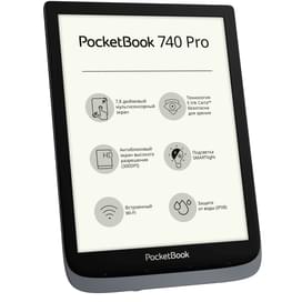 Электронная книга 7,8" PocketBook PB740 Pro Metallic Grey (PB740-3-J-CIS) фото
