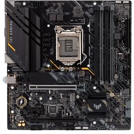 Материнская плата Asus TUF GAMING B560M-E LGA1200 4DDR4 PCI-E 2x16 1x1 (HDMI+DP) mATX фото
