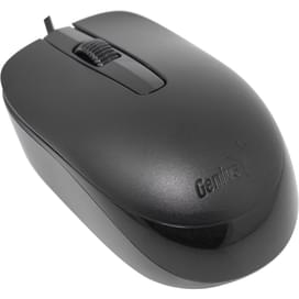 Клавиатура + Мышка проводные USB Genius KM-160, Black фото