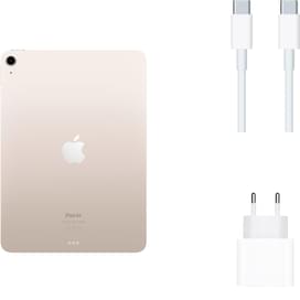 Планшет Apple iPad Air 10.9 2022 64GB WiFi Starlight (MM9F3RK/A) фото