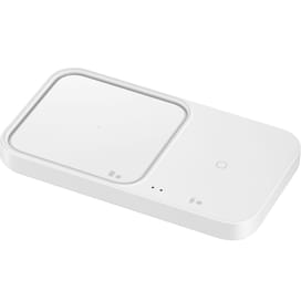 Беспроводное зарядное устройство Wireless Charger Duo 15W+Адаптер, Samsung, Белый (EP-P5400TWRGRU) фото
