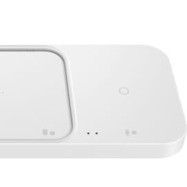 Беспроводное зарядное устройство Wireless Charger Duo 15W+Адаптер, Samsung, Белый (EP-P5400TWRGRU) фото