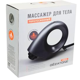 Gezatone, Перкуссионный массажер-пистолет для тела, беспроводной ударный пистолет для массажа спины, шеи, ног, AMG-145 фото