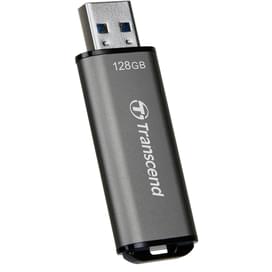 USB Флешкасы 128GB Transcend JetFlash 920 Type-A 3.2 Gen 1 (3.1) Silver Металл (TS128GJF920) фото