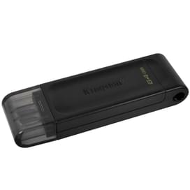 USB Флешка 64GB Kingston DataTraveler 70 Type-C 3.2 Gen 1 Black (DT70/64GB) фото