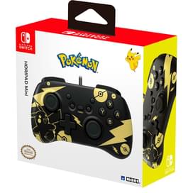 Геймпад Hori Horipad Mini Pikachu Black & Gold для Nintendo Switch (NSW-289U) фото