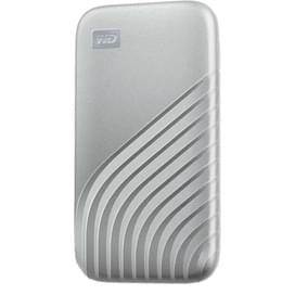 Внешний SSD 1.8" 2TB Western Digital My Passport Silver, USB 3.2 (WDBAGF0020BSL-WESN) фото