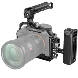Екі тұтқасы бар Sony A7SIII/A7IV арналған SmallRig 3669 Cage торы және тұтқасы фото