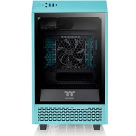 ПК корпус Thermaltake The Tower 100 MiniTower, window, Turquoise mITX (CA-1R3-00SBWN-00) фото