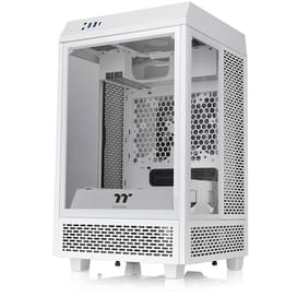 ПК корпус Thermaltake The Tower 100 MiniTower, window, White mITX (CA-1R3-00S6WN-00) фото