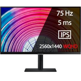 Монитор 27" Samsung S6 LS27A600NWIXCI 2560х1440 16:9 IPS 75ГЦ (HDMI+DP) Black фото